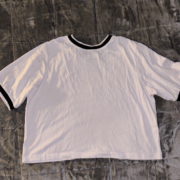 Oak & Fort Basic White Tee - S - Picture 2 of 4